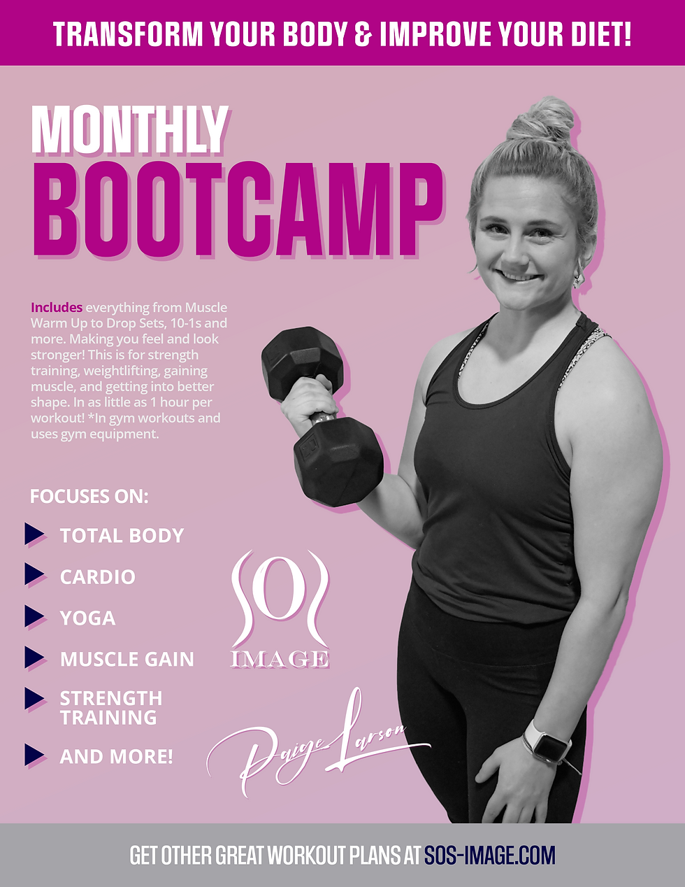 Monthly Bootcamp Plan